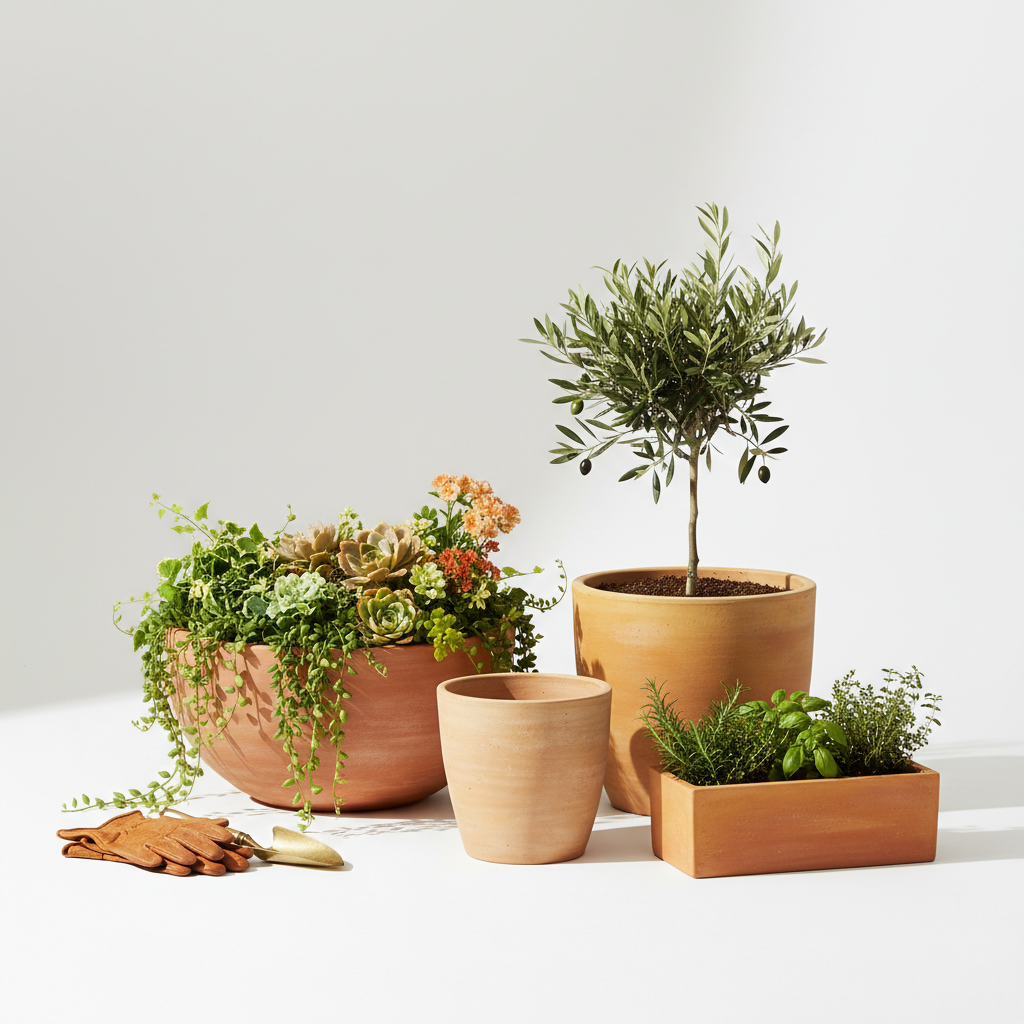 Outdoor Planter Set